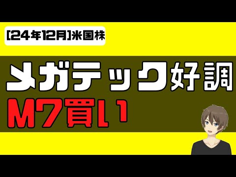 [米国株]メガテック好調！M7買い